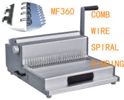 Relieuse électrique MC320 pour spirales de reliure métalliques